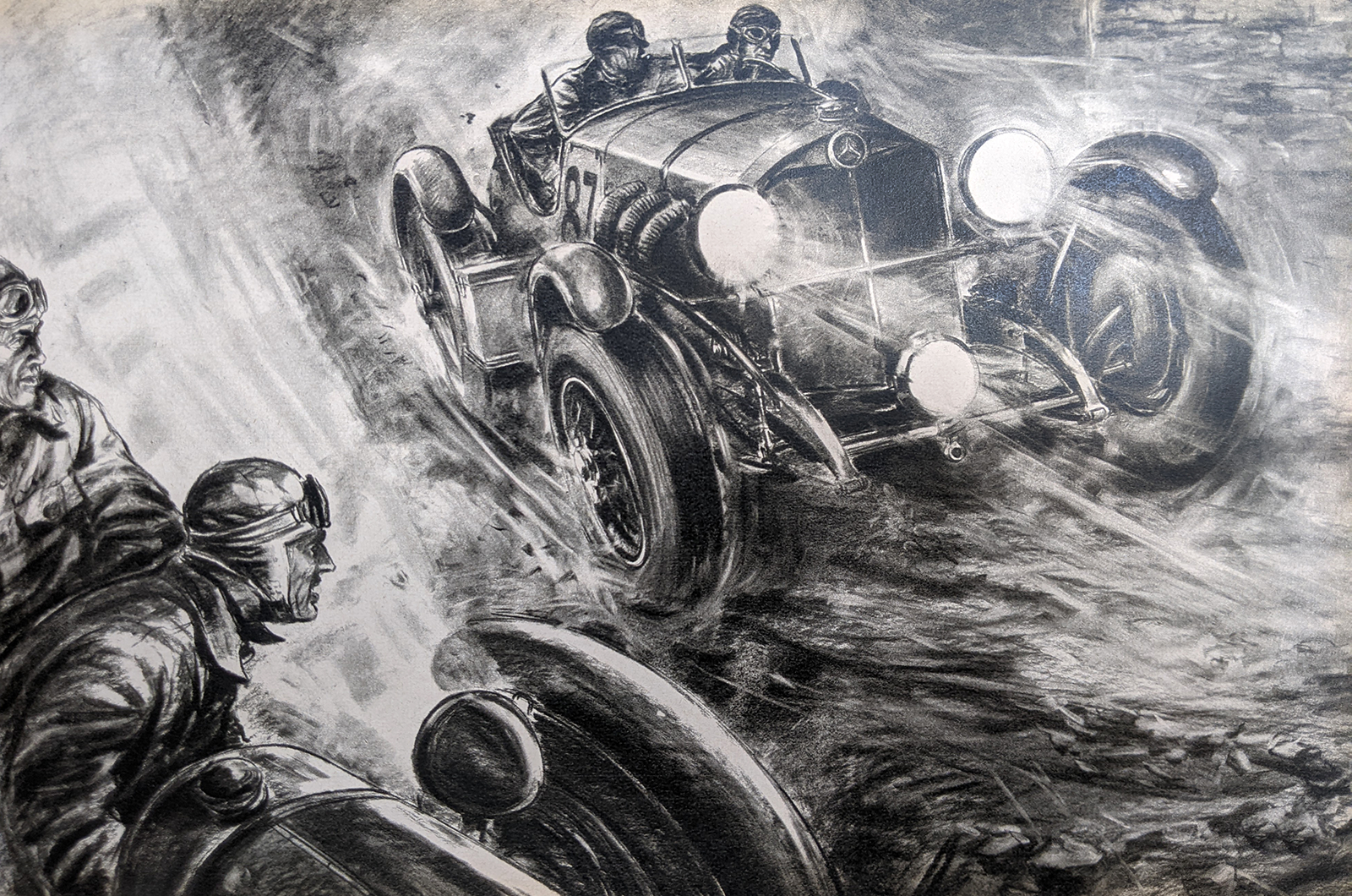 Classic & Sports Car – Motoring art: Carlo Demand