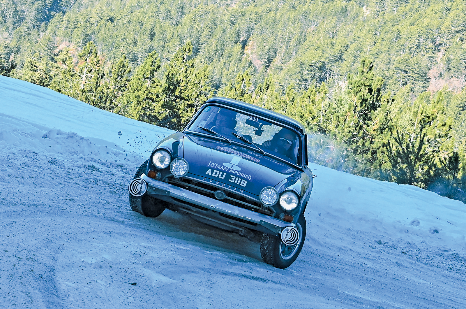 Classic & Sports Car – Sunbeam Tigers on the Rallye Monte-Carlo: Rootes reunion