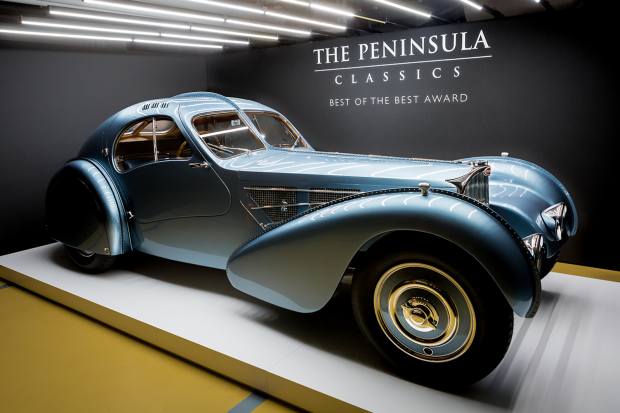 1936 Bugatti Type 57SC Atlantic wins Peninsula Classics Best of the Best Award