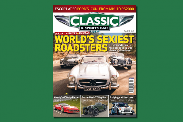 The world's sexiest roadsters and Ford Escort at 50: Inside the May 2018 issue of Classic & Sports Car