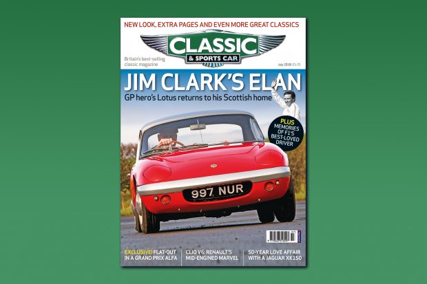 Classic & Sports Car – Celebrating Jim Clark: Inside the July 2018 issue of C&SC