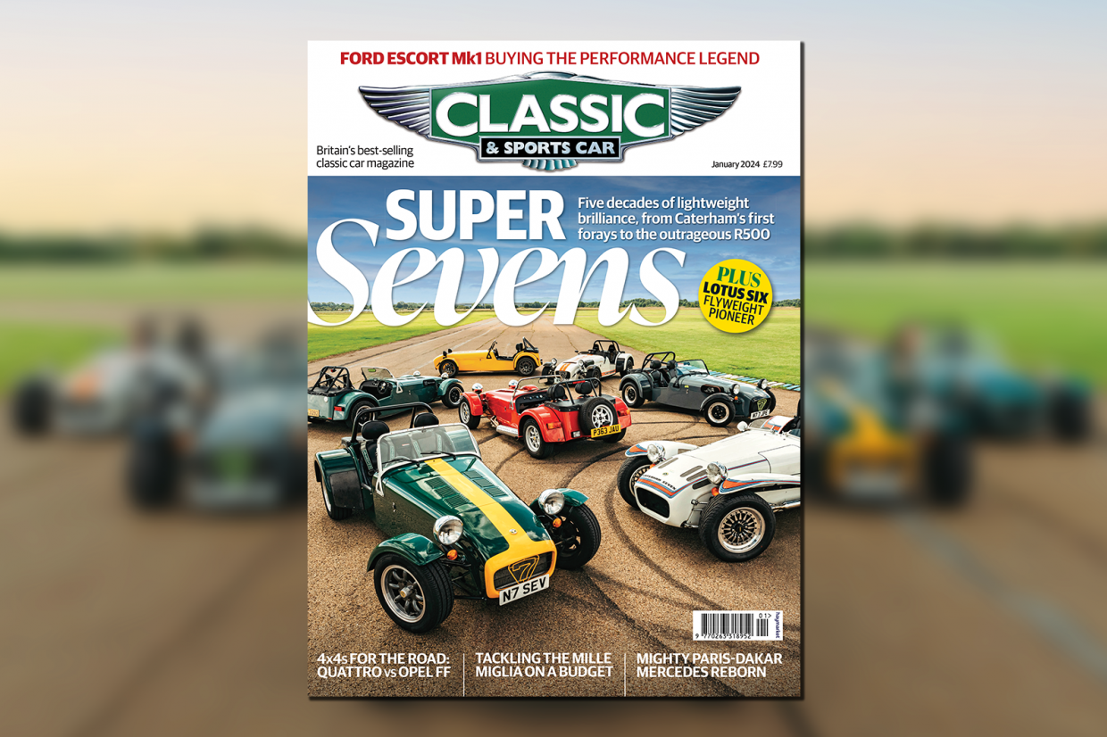 Classic & Sports Car – Caterham Seven at 50: inside the January 2024 issue of Classic & Sports Car