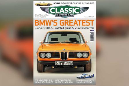 Classic & Sports Car – E9 coupé at 50: Inside the October 2018 issue of C&SC