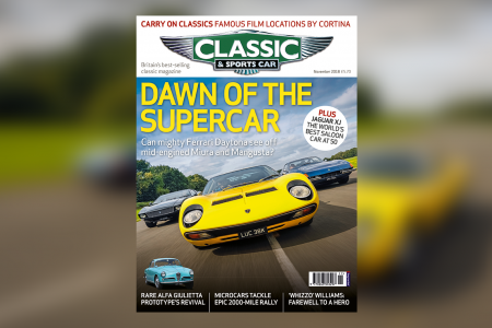 Classic & Sports Car – Dawn of the supercar: Inside the November 2018 issue of C&SC
