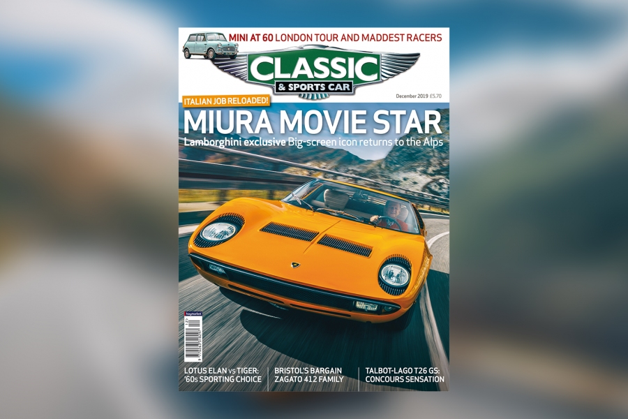 Classic & Sports Car – Italian Job Miura: Inside the December 2019 issue of C&SC