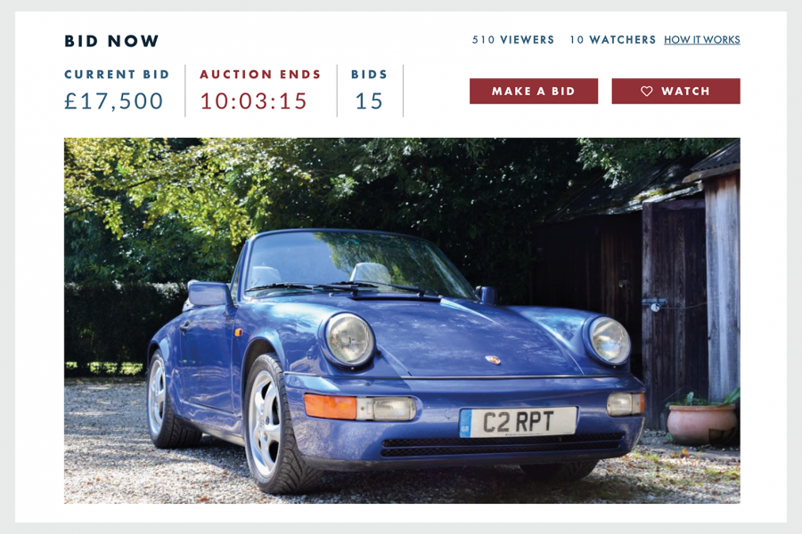 Classic & Sports Car – How the internet is revitalising the classic car auction market