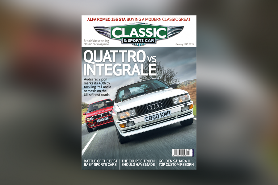 Classic & Sports Car – Quattro vs Integrale: Inside the February 2020 issue of C&SC