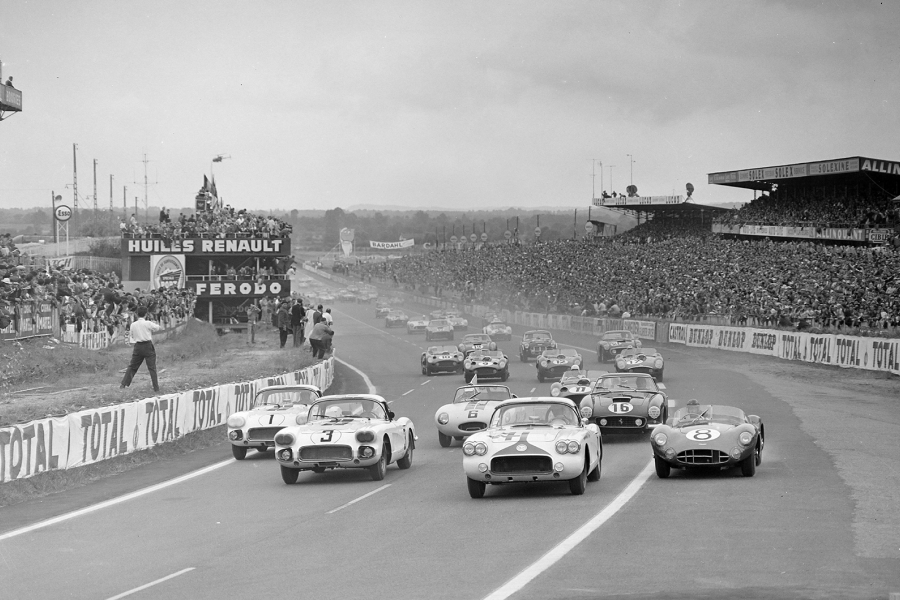 The 1960 Le Mans start