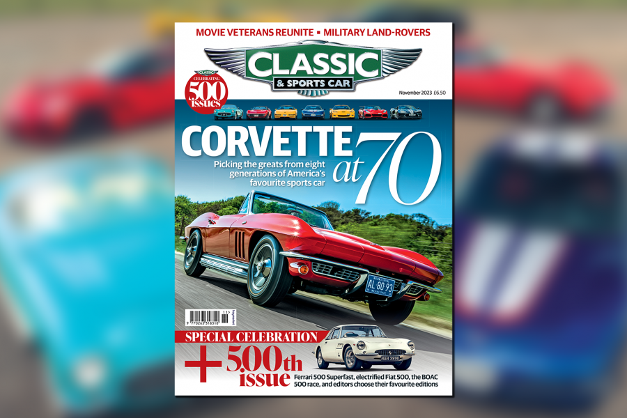 Chevrolet Corvette at 70: inside the November 2023 issue of Classic & Sports Car