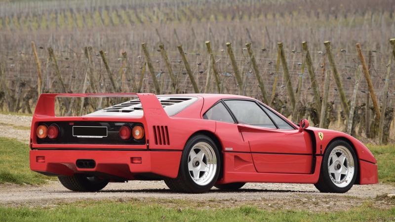 Flawless F40 up for sale at Artcurial’s April auction