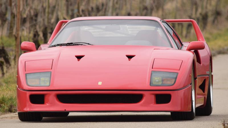 Flawless F40 up for sale at Artcurial’s April auction