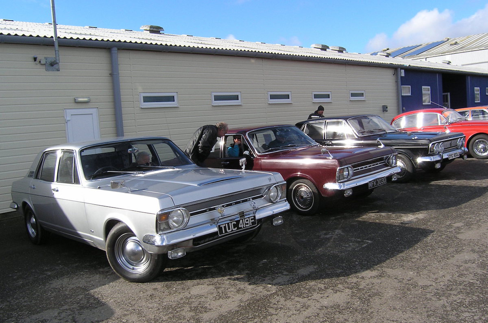 Boycie stars at Shepton Mallet classic show 