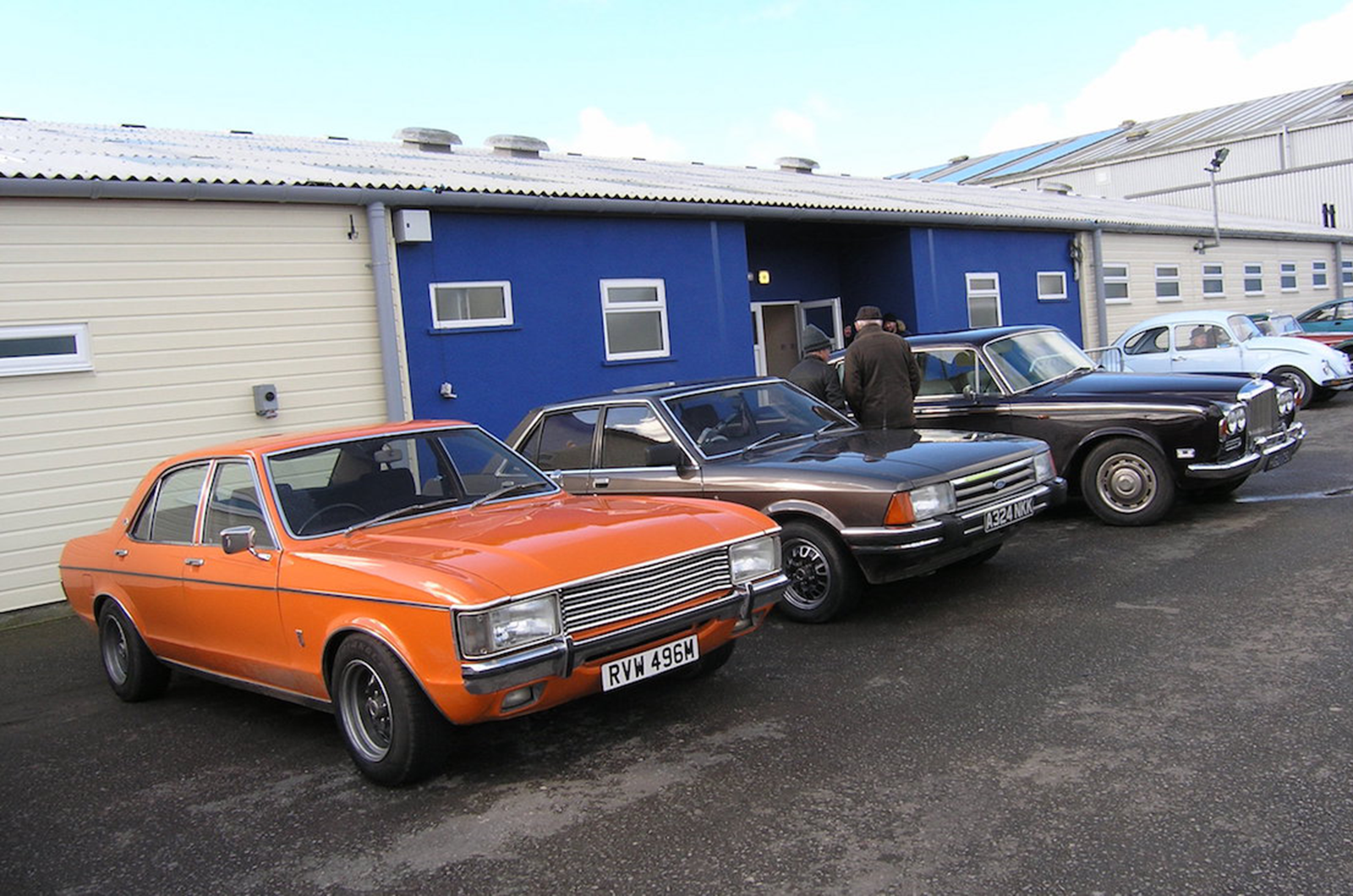 Boycie stars at Shepton Mallet classic show 