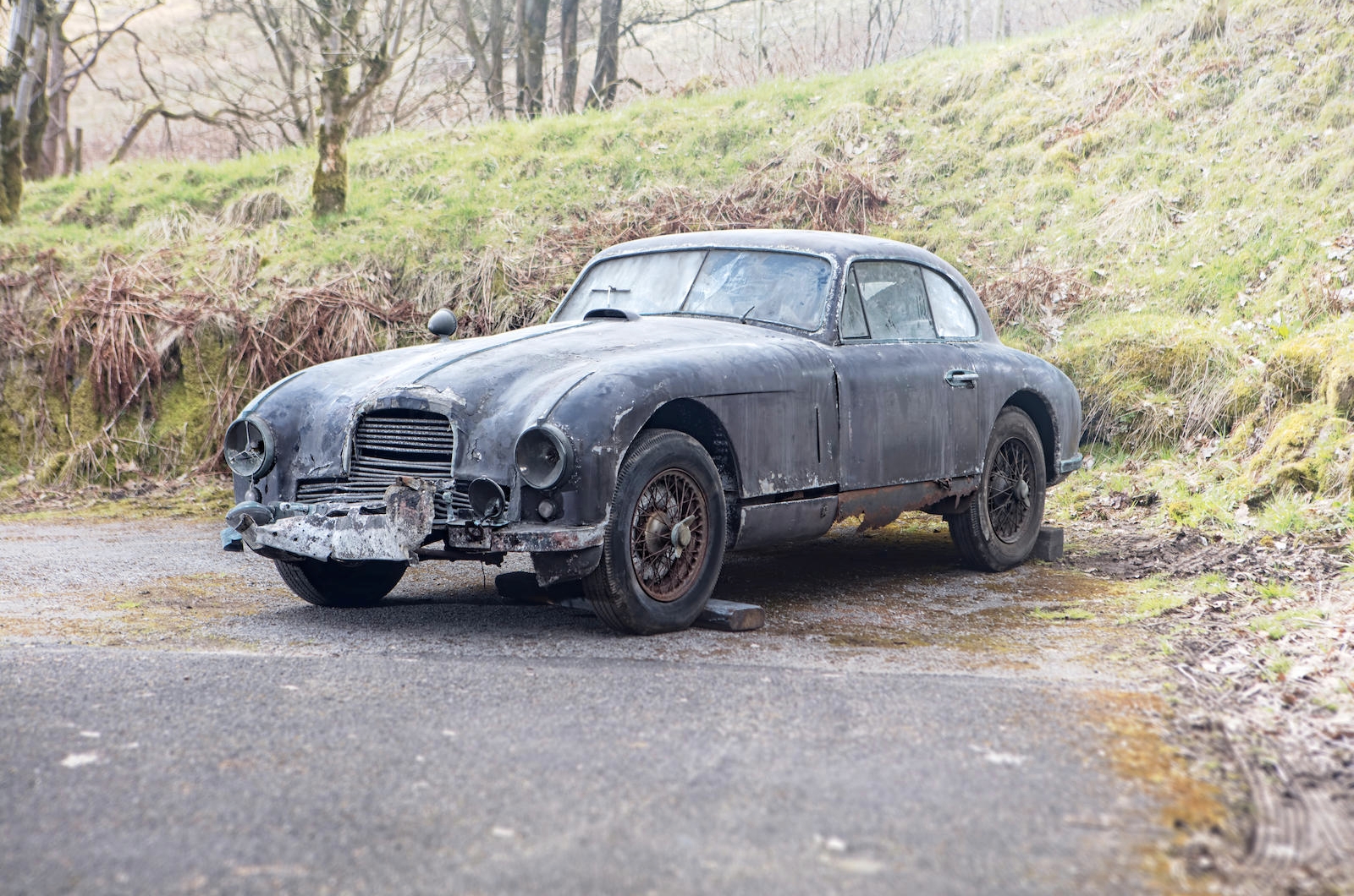 This ruined Aston Martin could be yours for £50K