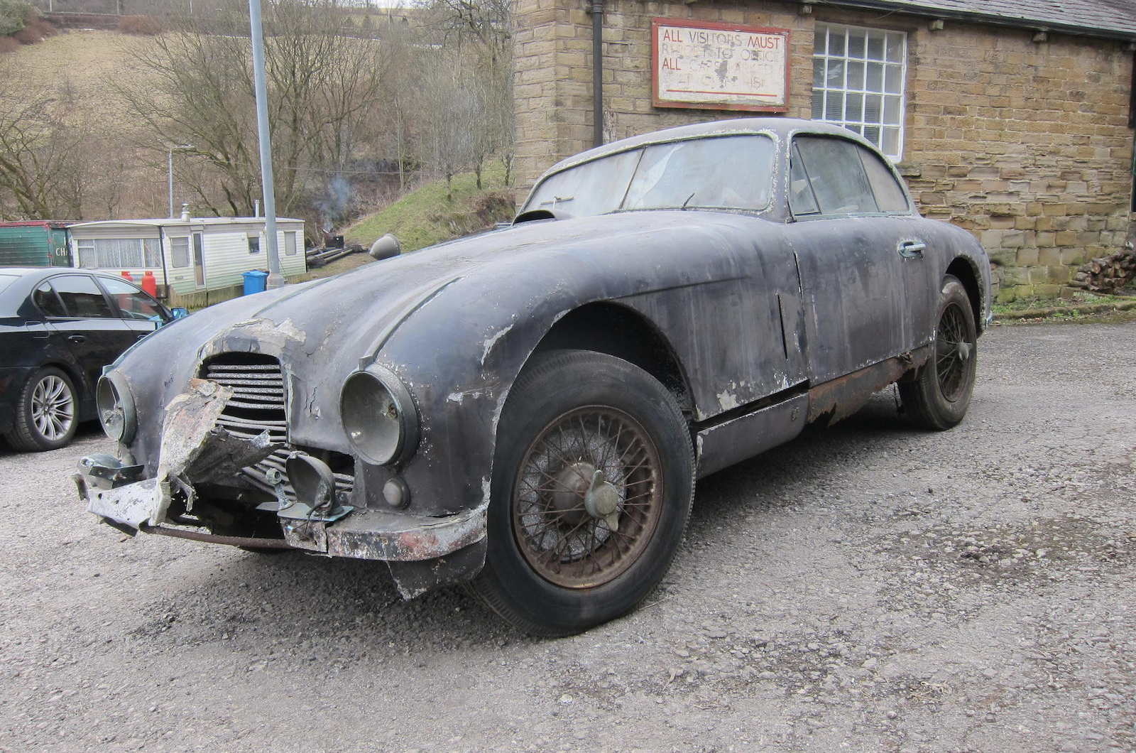 This ruined Aston Martin could be yours for £50K