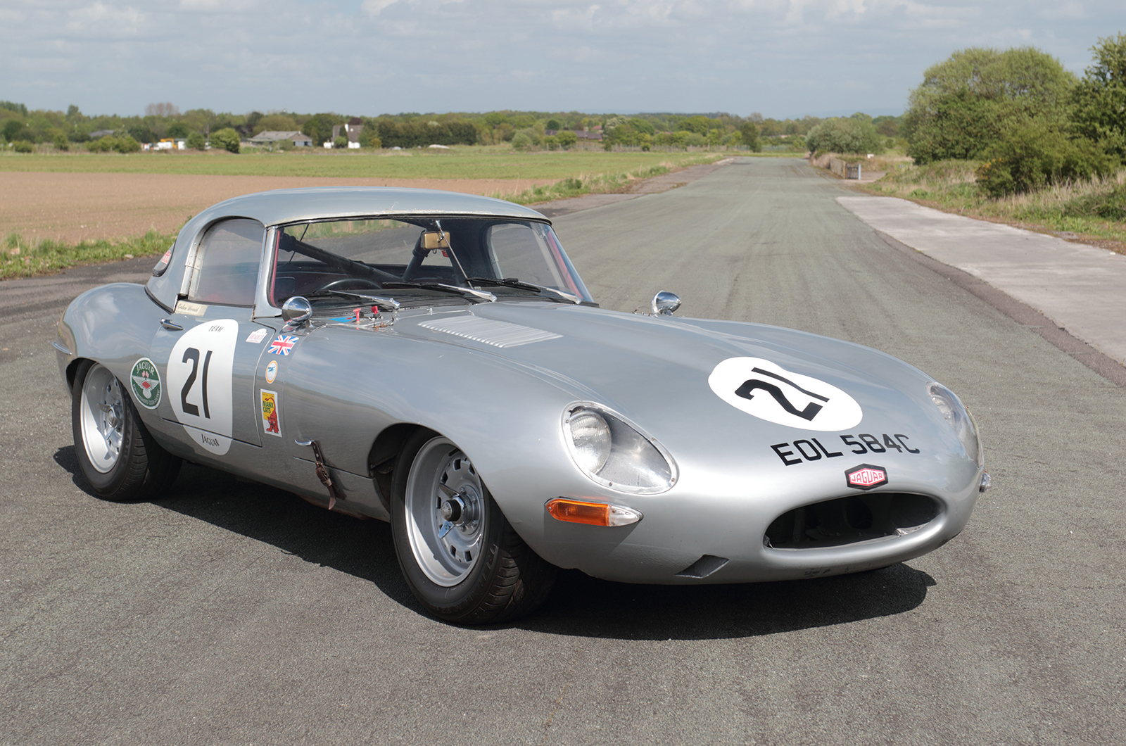 Ex-Sir Stirling Moss Jaguar E-type for sale – Classic & Sports Car