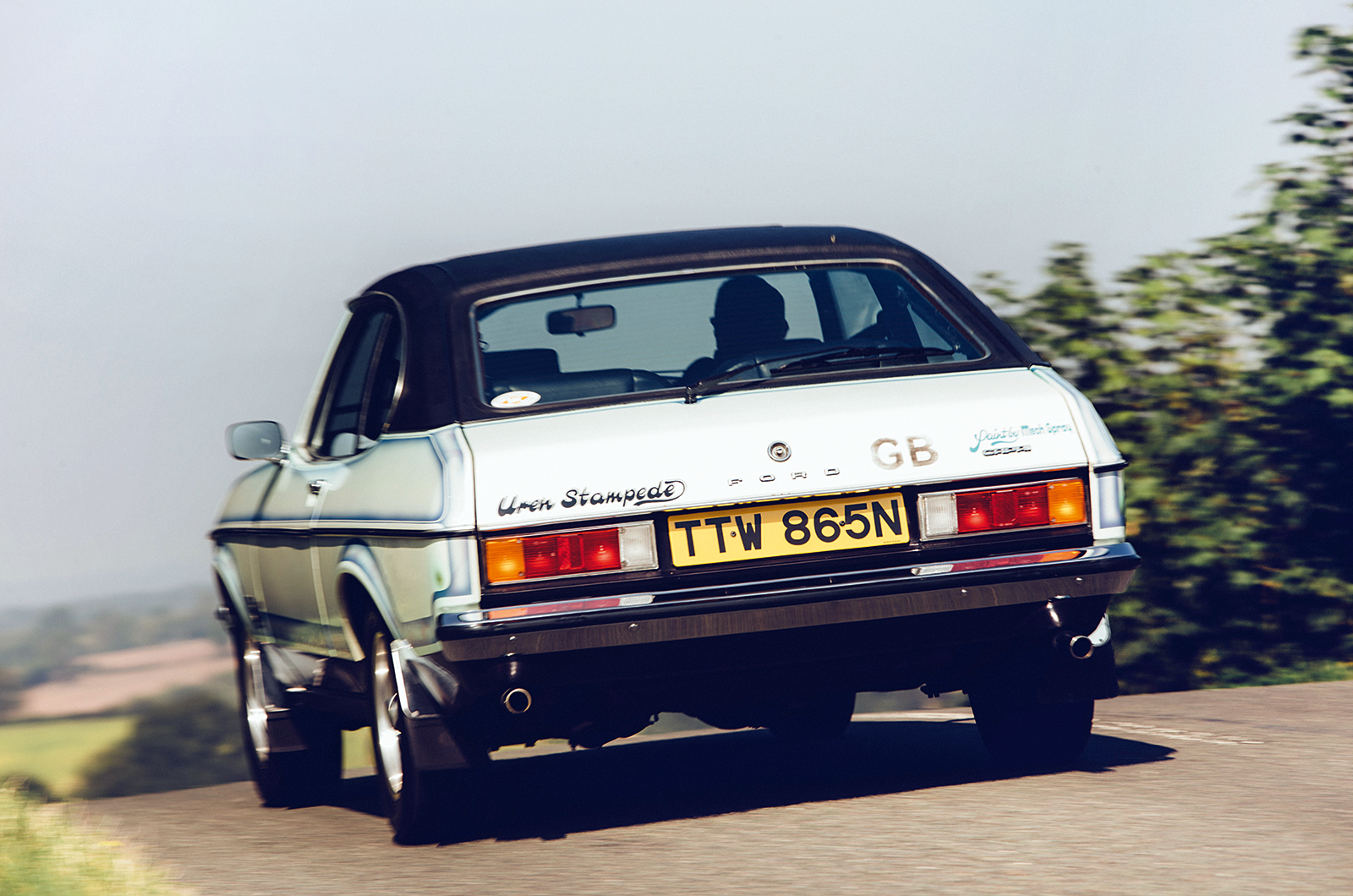 Classic & Sports Car – The Ford Capri that’s also a work of art