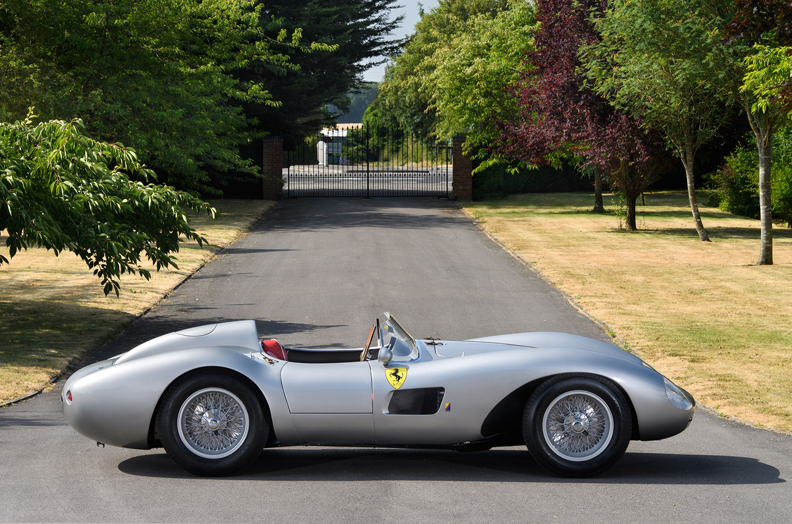 Classic & Sports Car – Ferraris out in force at Concours of Elegance – credit Tim Scott