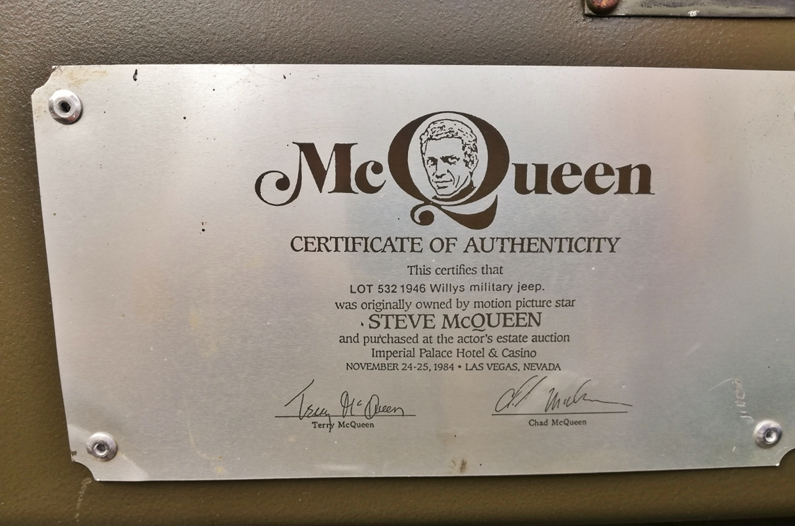 Classic & Sports Car – Steve McQueen’s Willys Jeep is for sale