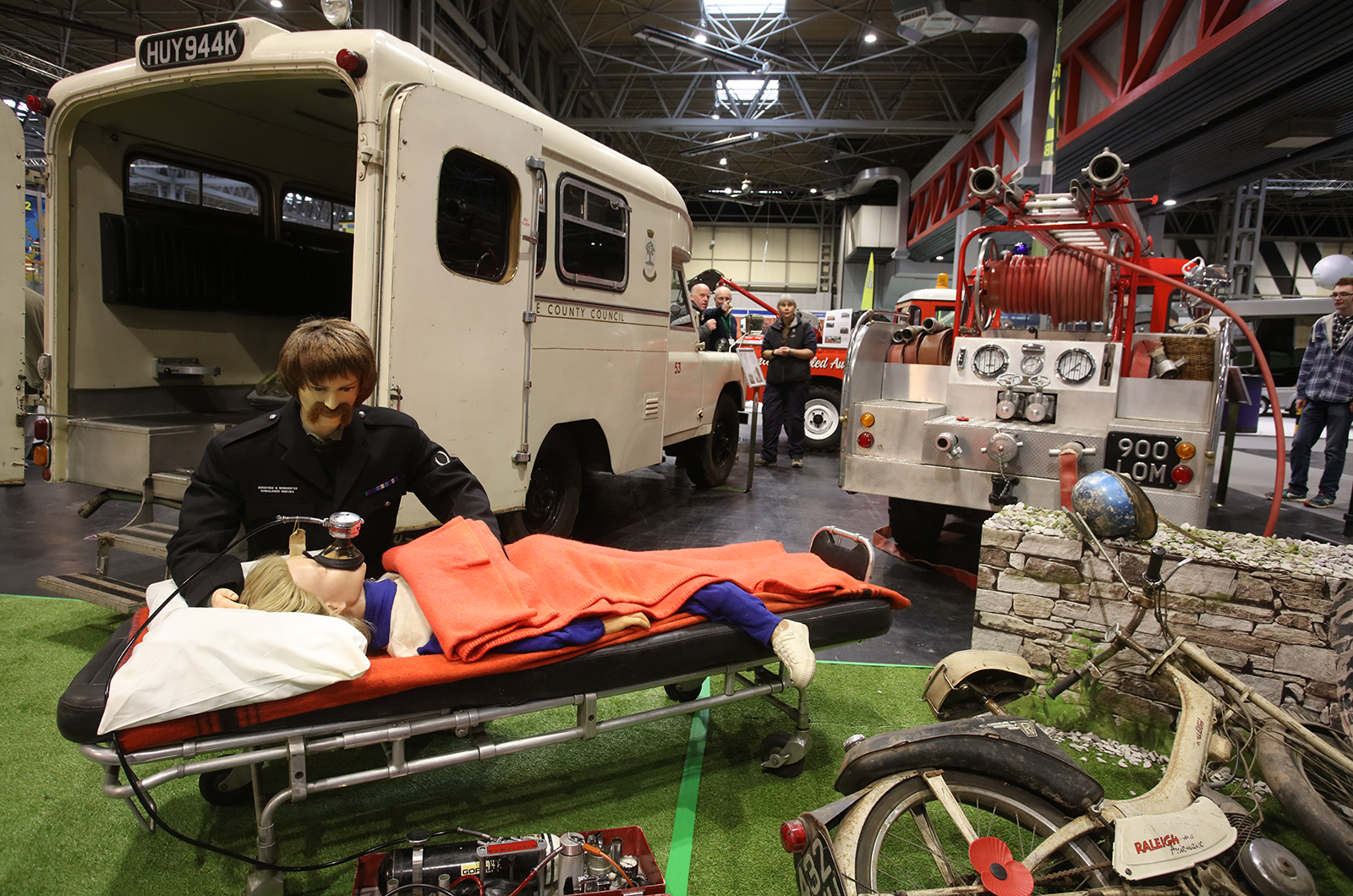 Poignant WW1 tributes lift Classic Motor Show to new heights