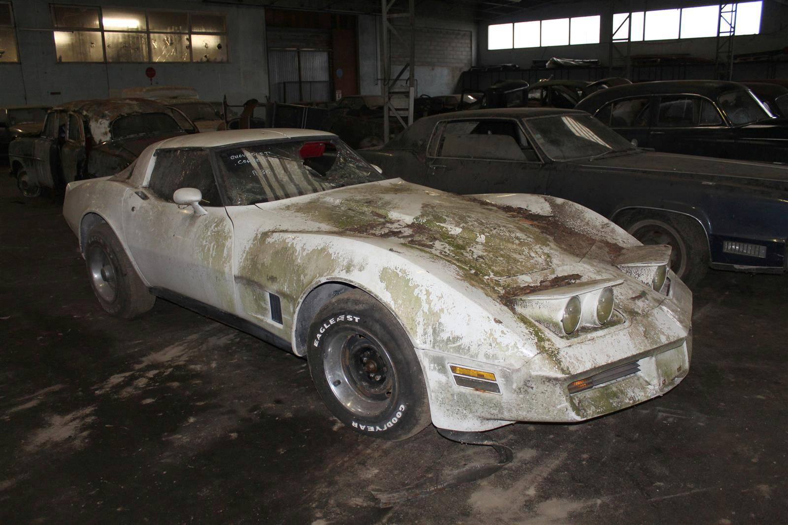 Incredible 81-car French barn-find includes a Miura