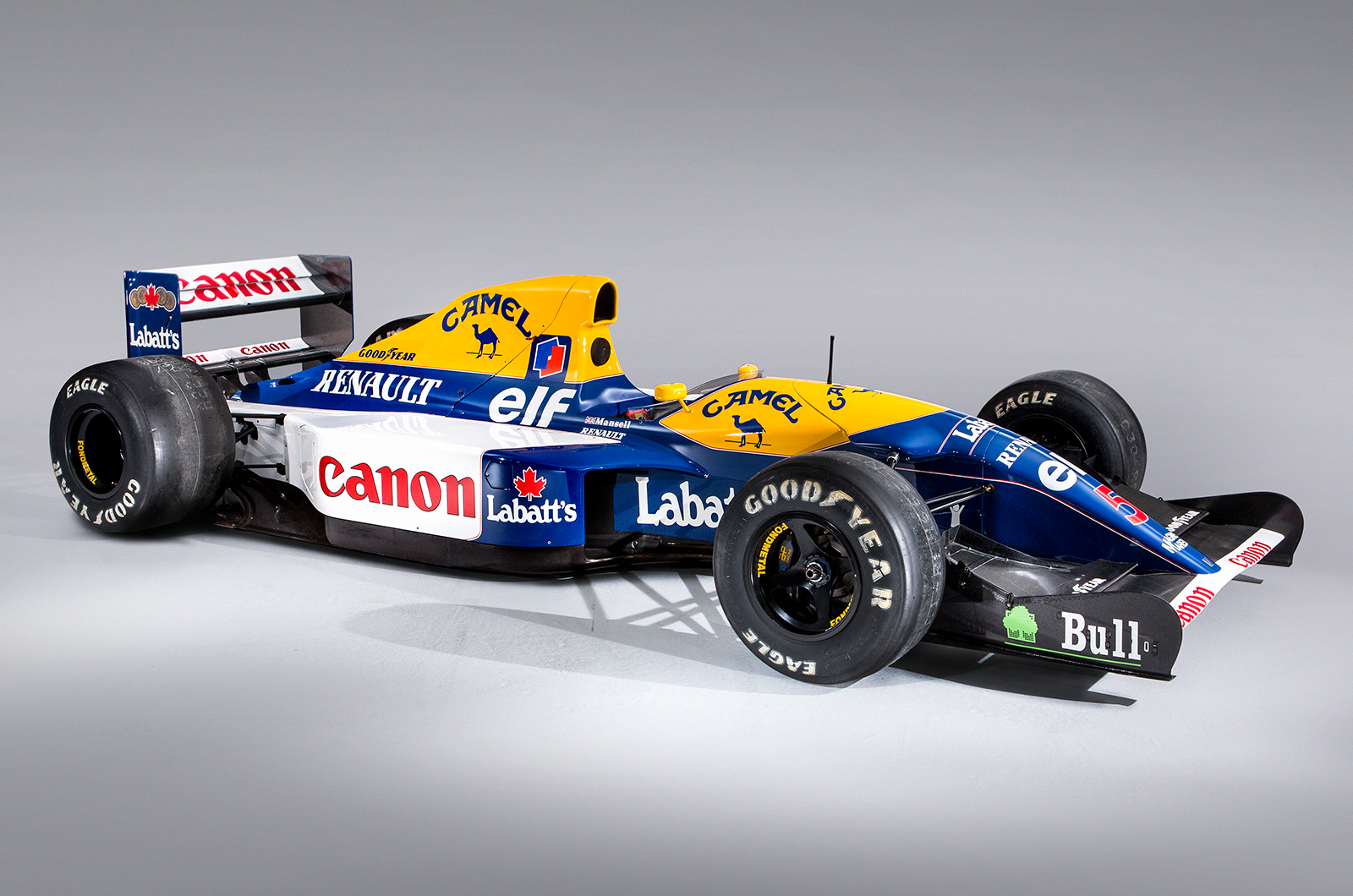 Nigel Mansell’s record-breaking Williams-Renault will be sold this summer