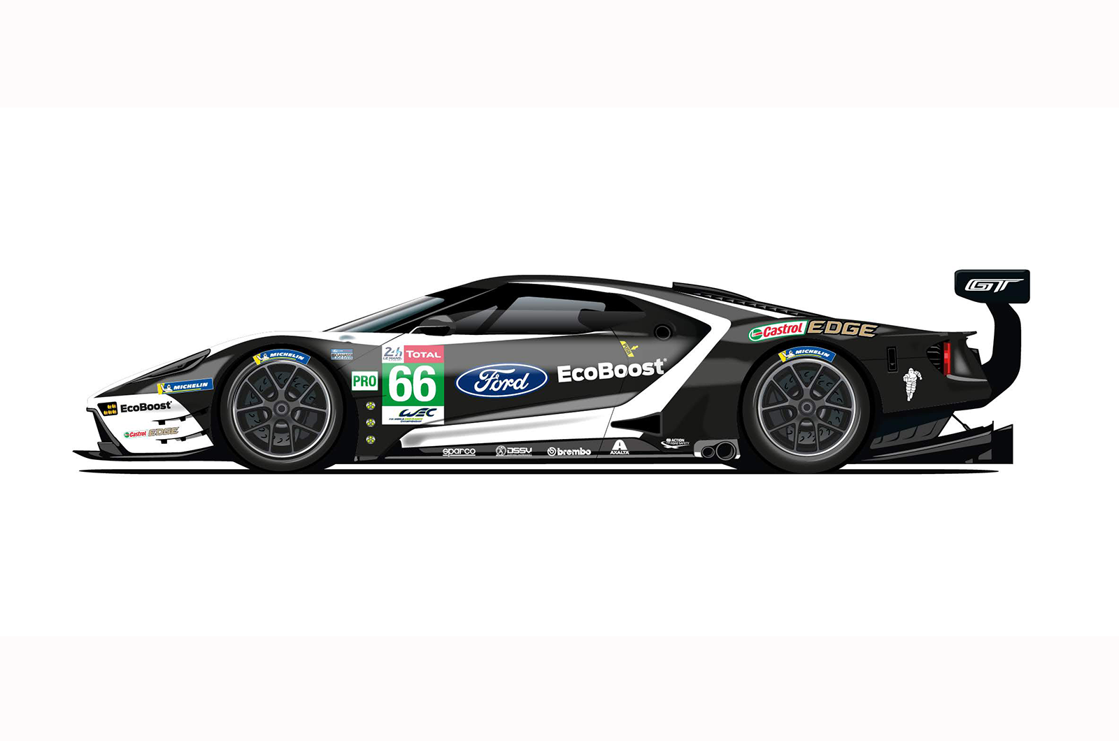 Classic & Sports Car – Ford's bringing four fab retro liveries to Le Mans