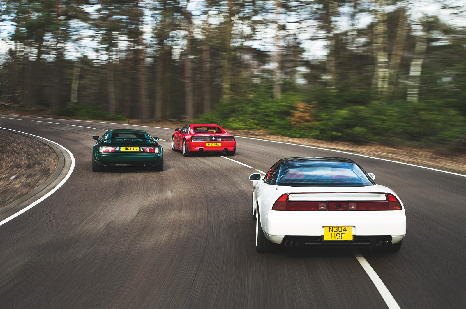 Classic & Sports Car – Bargain supercars: Ferrari 348 vs Honda NSX vs Lotus Esprit