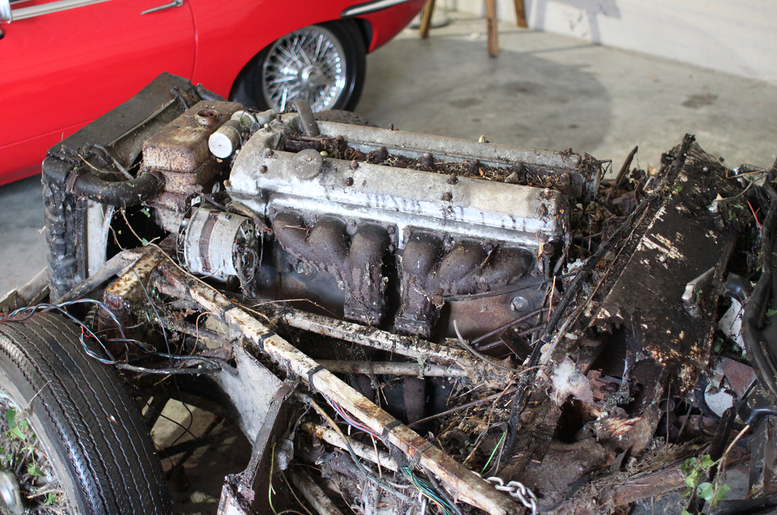 Classic & Sports Car – Epic restoration saves forest-find early E-type