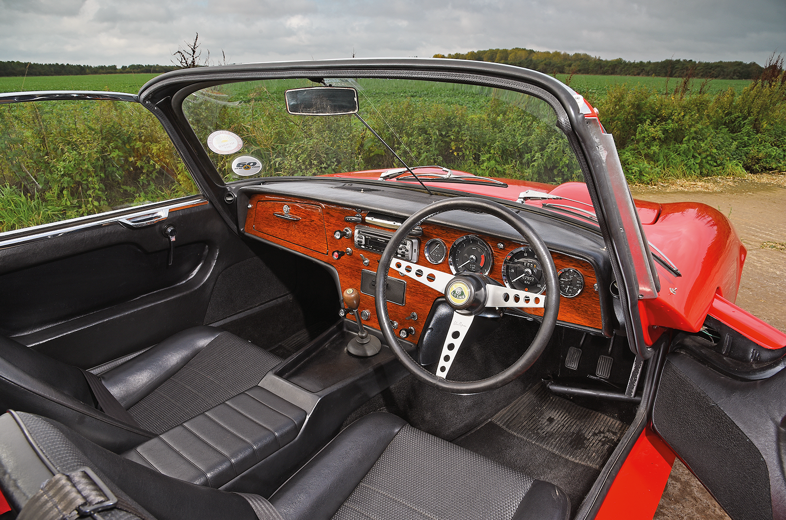 The Lotus Elan’s cabin is more luxurious than you might expect