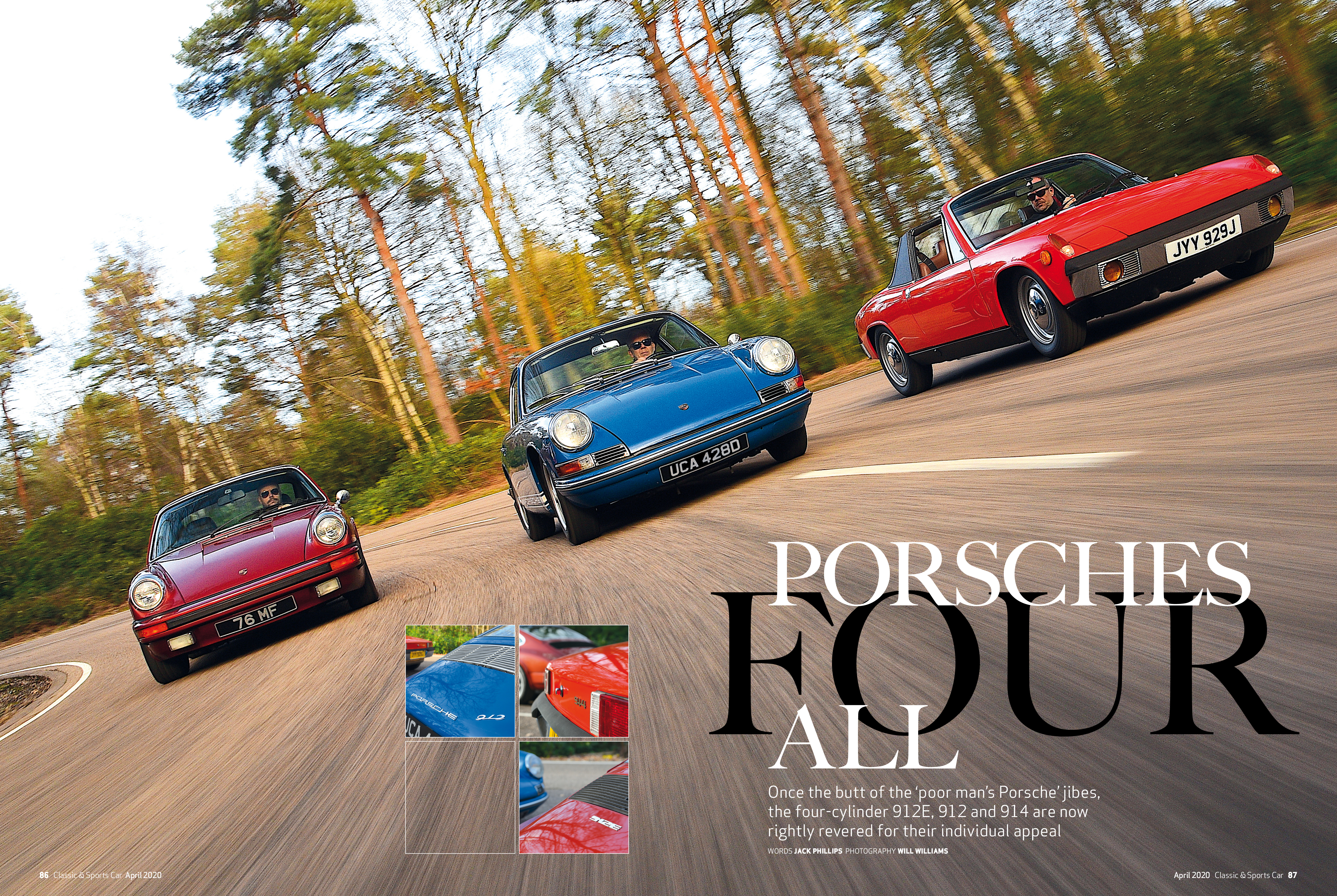 Classic & Sports Car – Porsche’s underdogs: inside the April 2020 issue of C&SC
