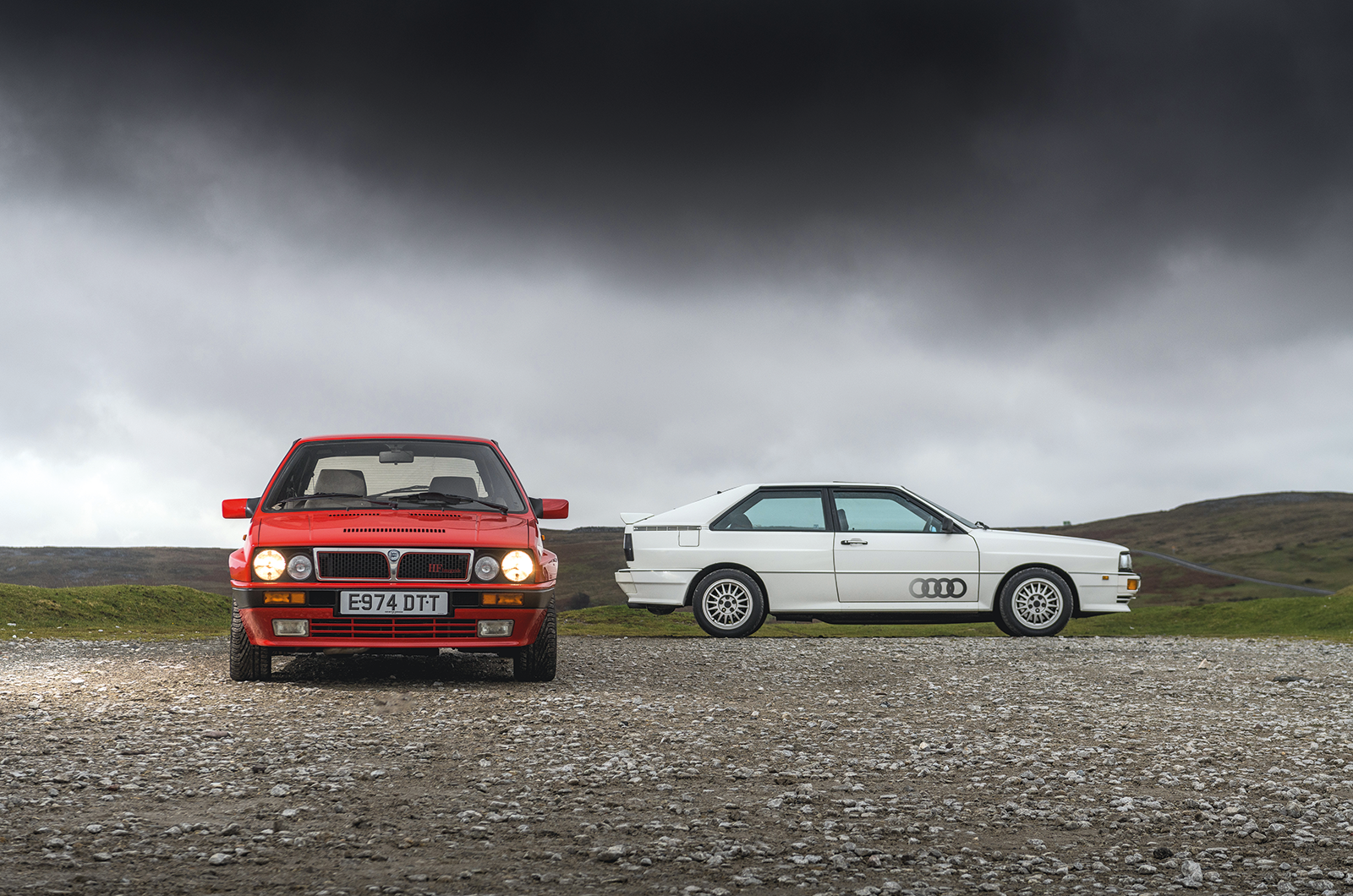 Classic & Sports Car – Four by phwoar: Audi quattro vs Lancia Delta Integrale