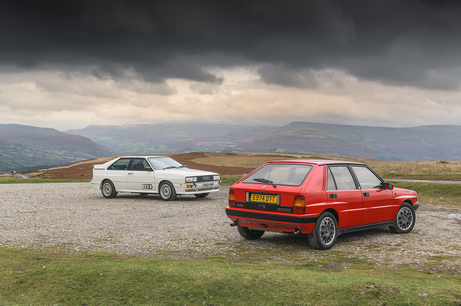 Classic & Sports Car – Four by phwoar: Audi quattro vs Lancia Delta Integrale