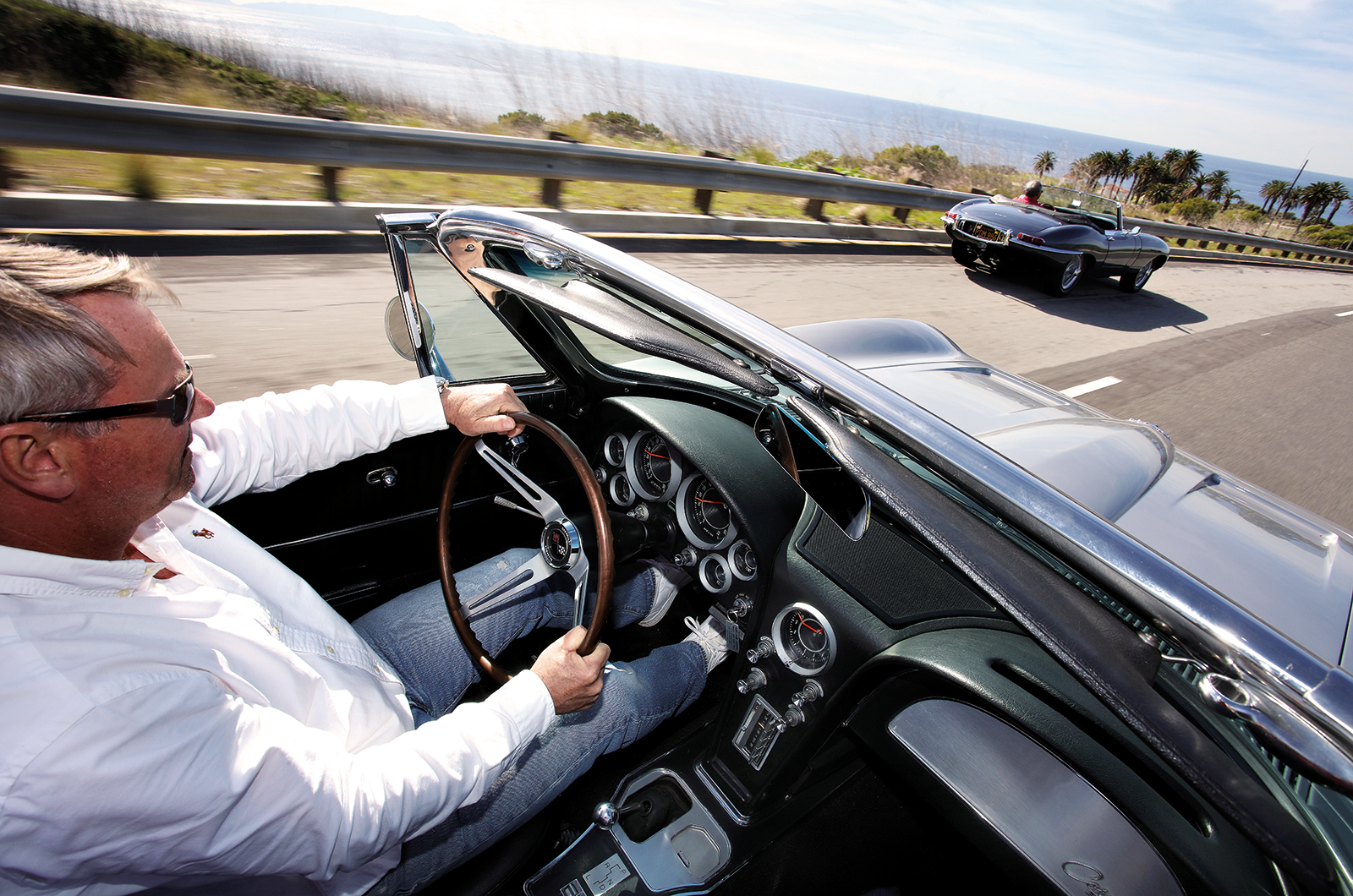Classic & Sports Car – Transatlantic tussle: Chevrolet Corvette vs Jaguar E-type