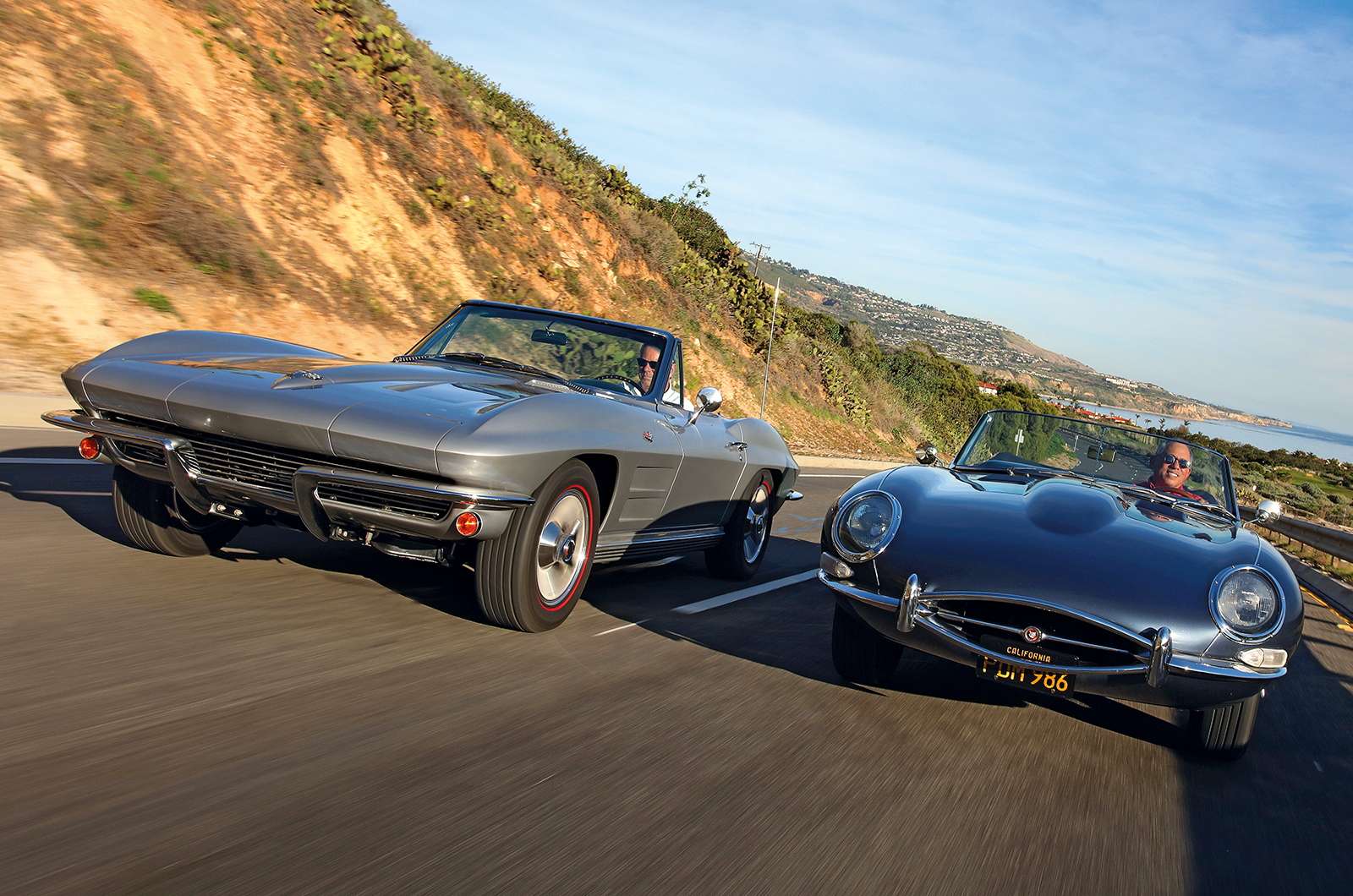 Classic & Sports Car – Transatlantic tussle: Chevrolet Corvette vs Jaguar E-type