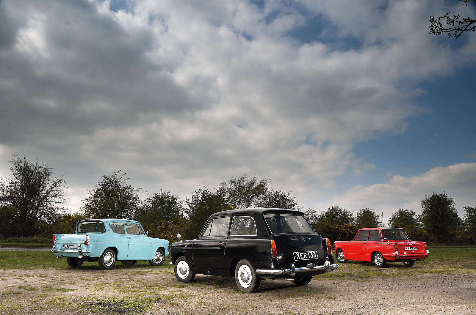 Classic & Sports Car – Future focused: Austin A40 vs Ford Anglia vs Triumph Herald