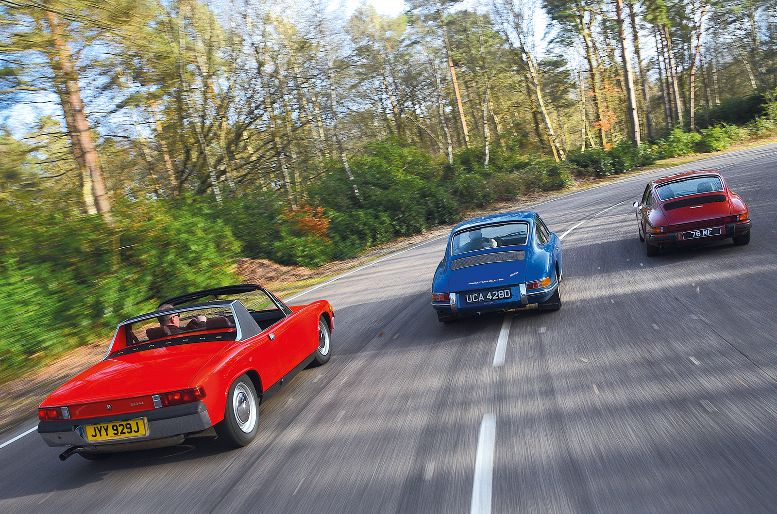 Classic & Sports Car – Porsche four all: celebrating the 912E, 912 and 914