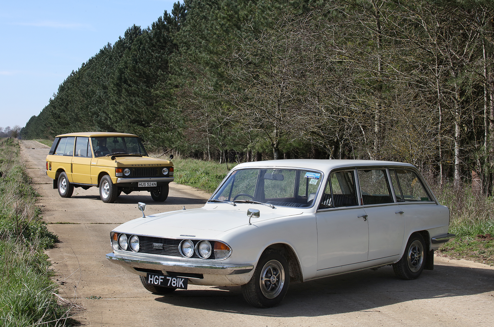 Classic & Sports Car – Estates of mind: Triumph PI Estate vs Range Rover