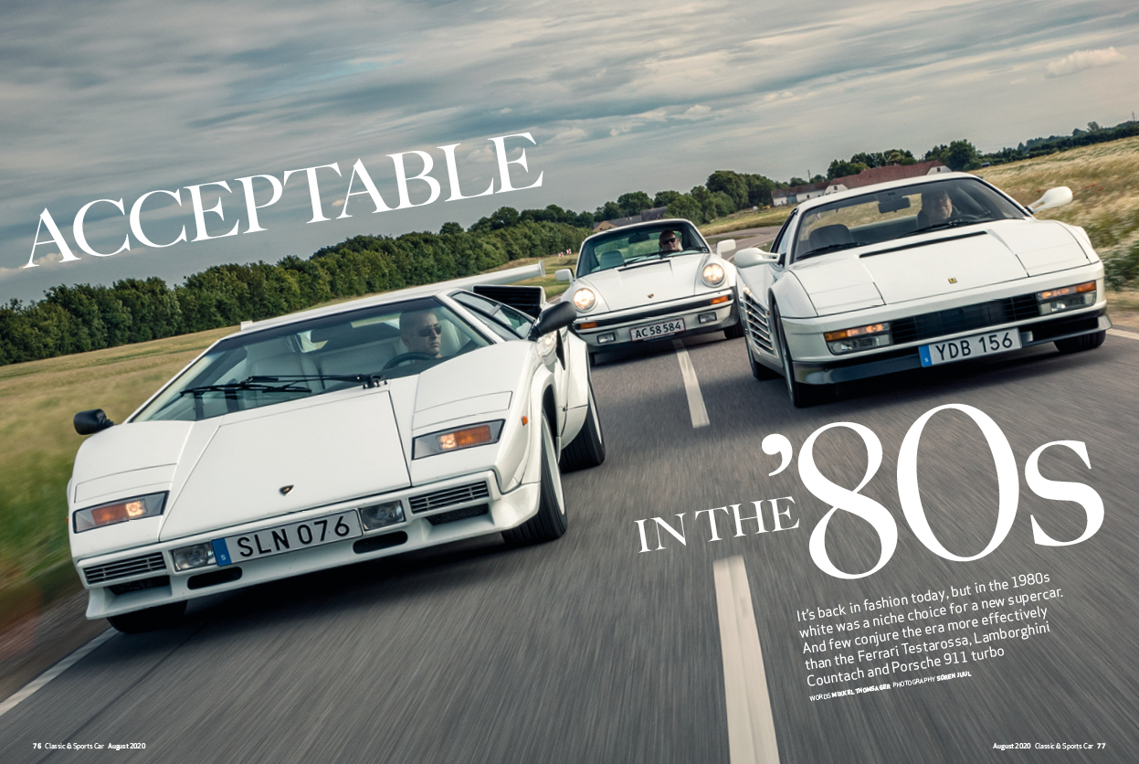 Classic & Sports Car – ’80s supercar showdown: inside the August 2020 issue of C&SC