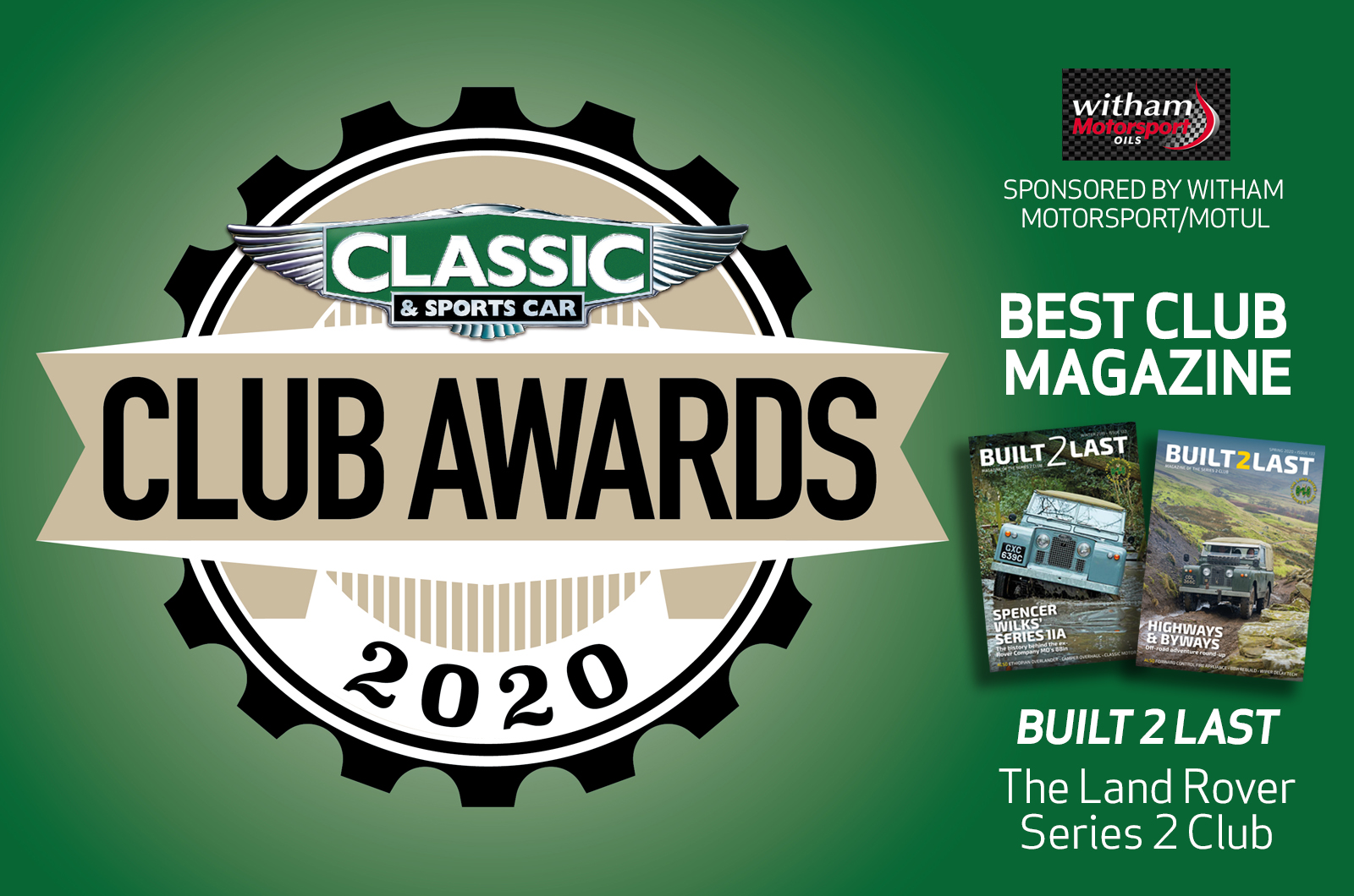 Classic & Sports Car – Revealed: the C&SC Club Awards 2020 winners