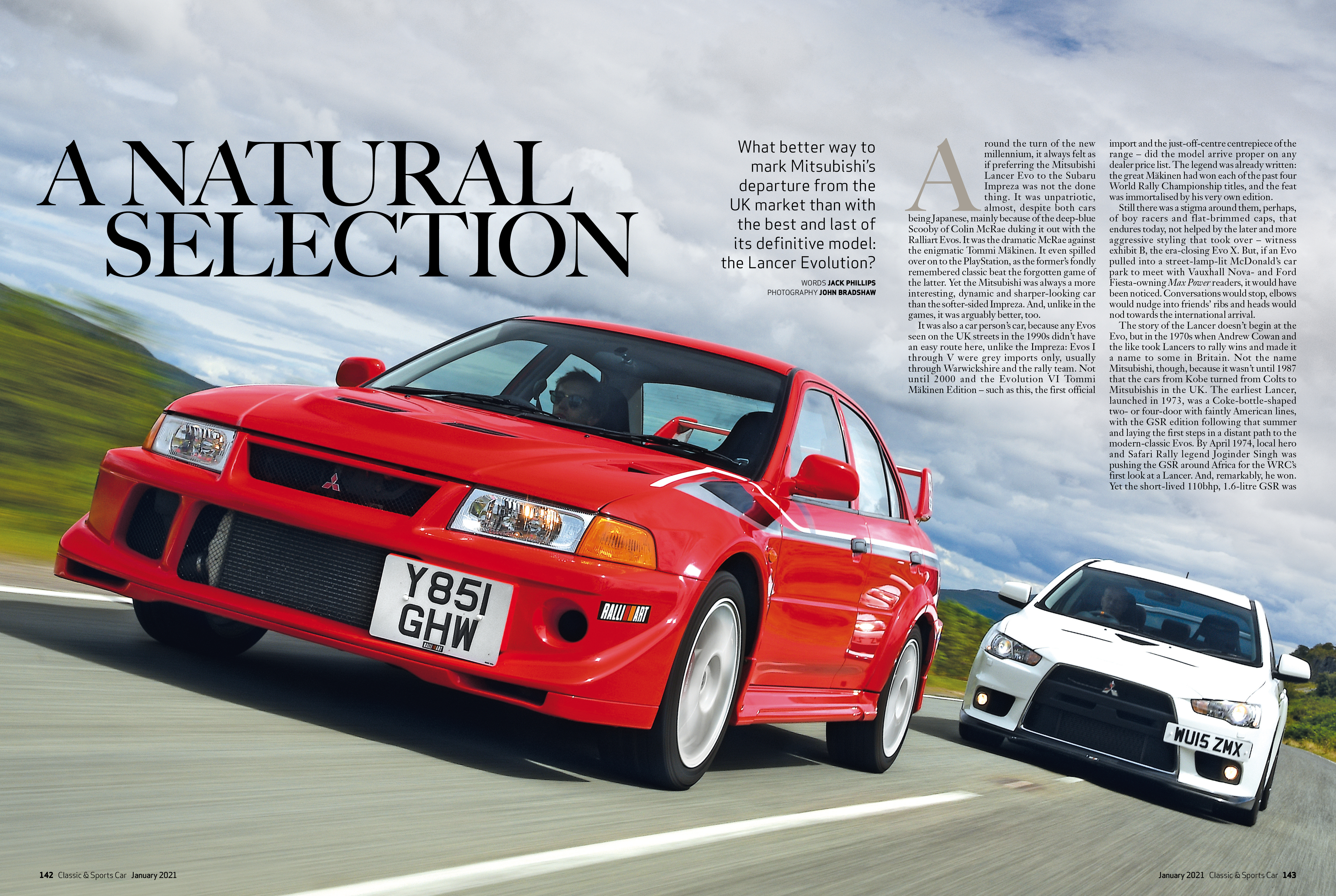 Jaguar E-type at 60: inside the January 2021 issue of C&SC