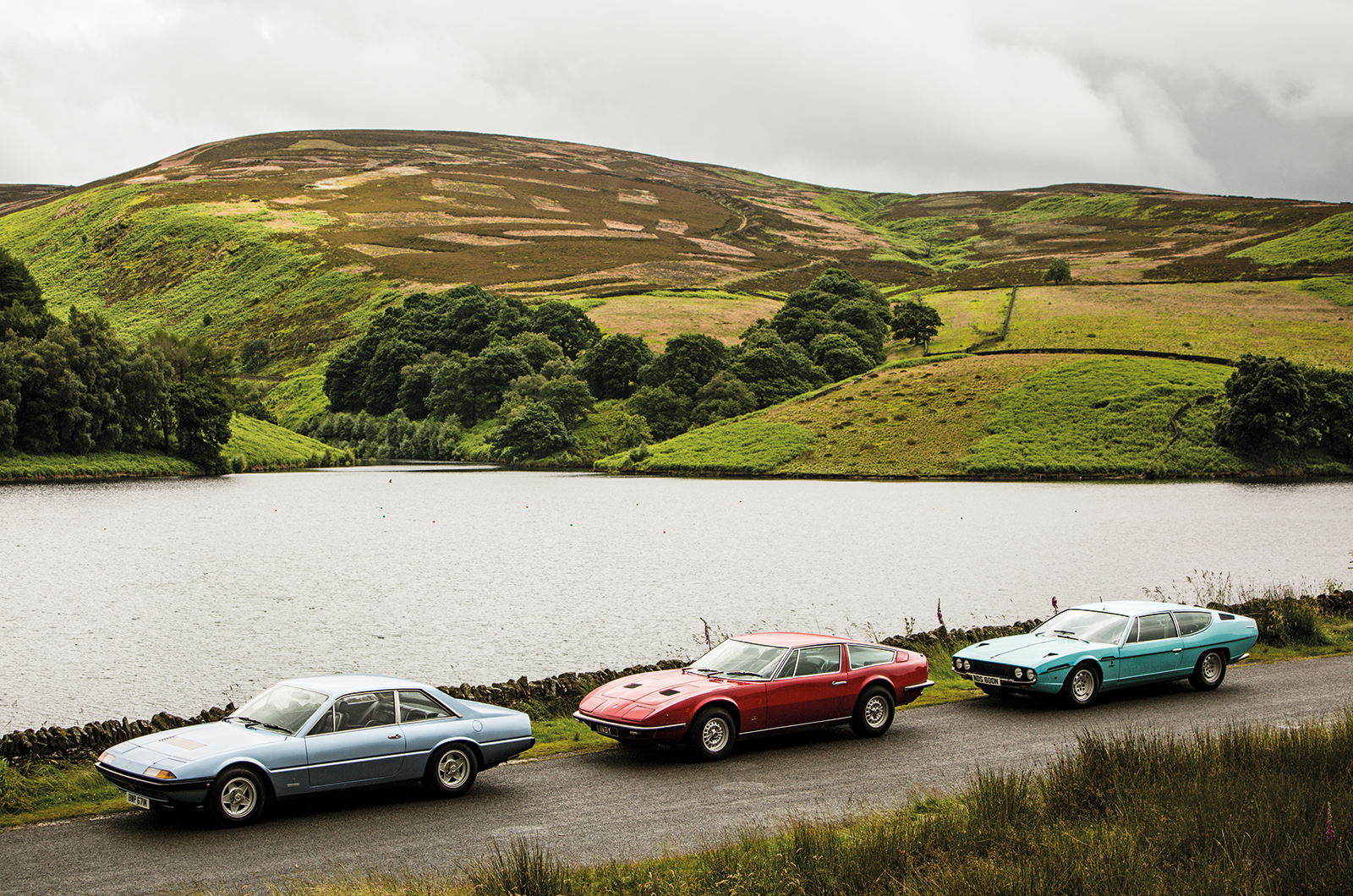 Practical performance: Lamborghini Espada vs Maserati Indy vs Ferrari 365GT4 2+2