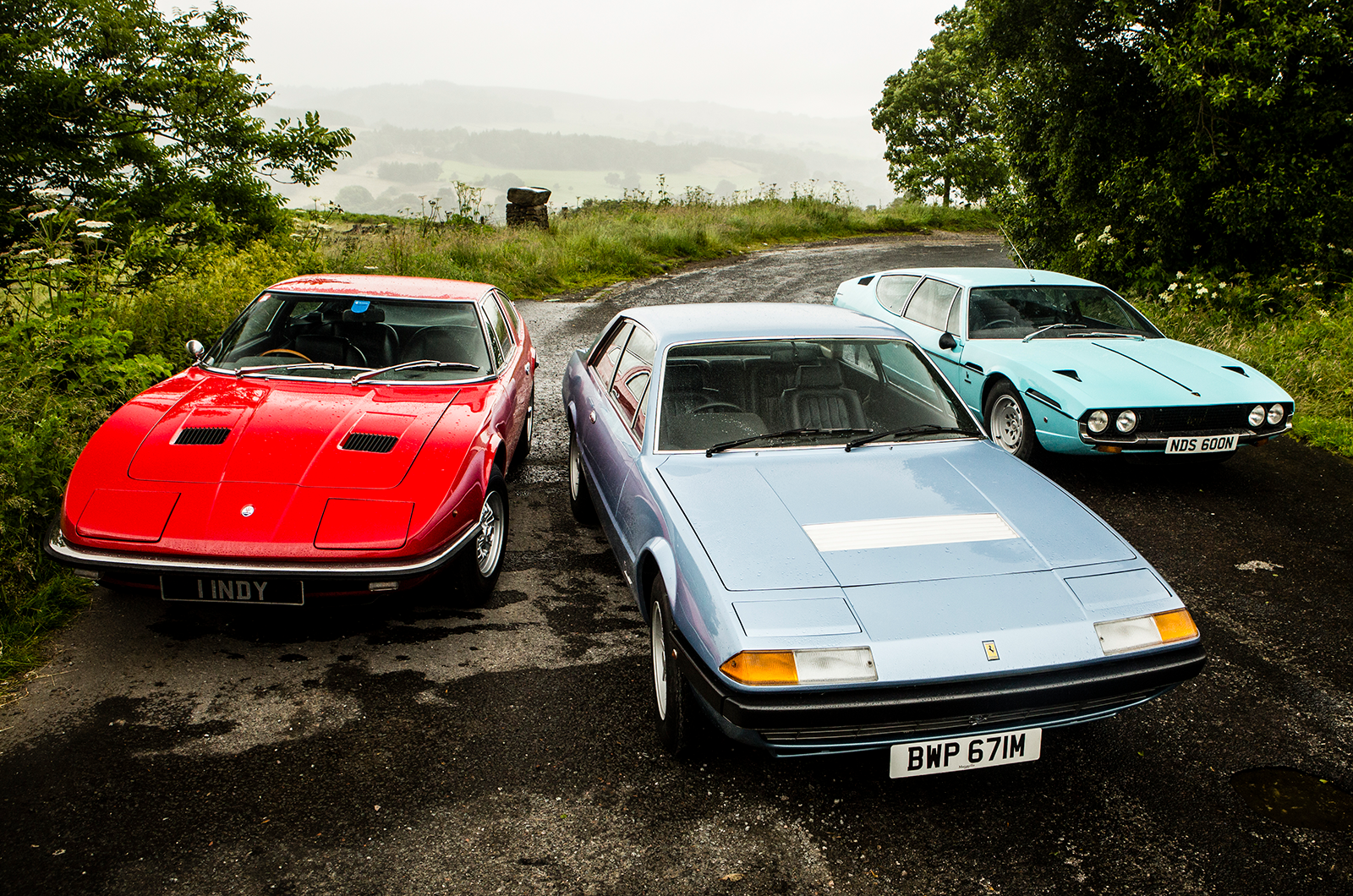 Practical performance: Lamborghini Espada vs Maserati Indy vs Ferrari 365GT4 2+2