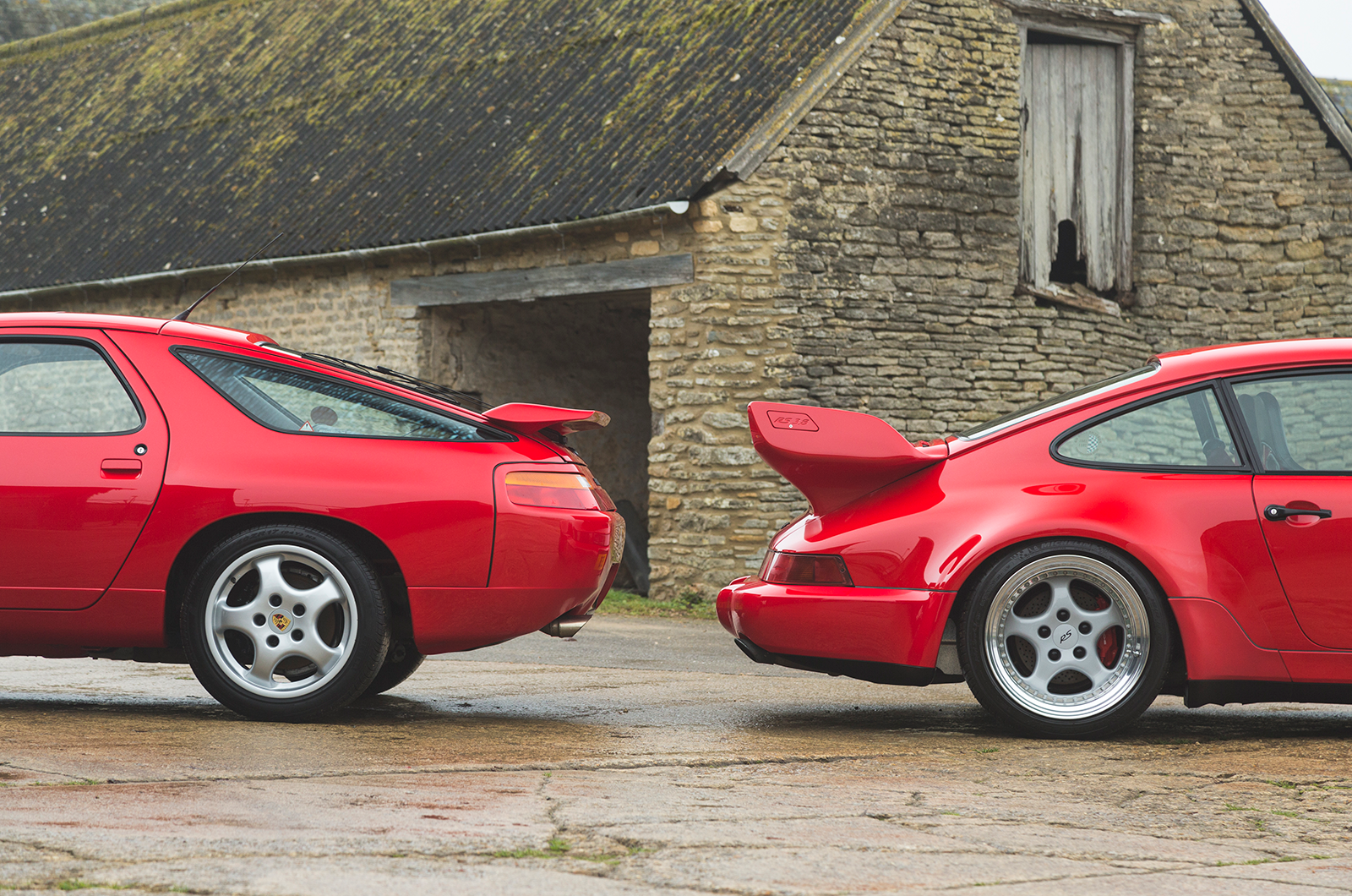 Classic & Sports Car – Porsche dream machines: 911 RS 3.8 vs 928 GTS