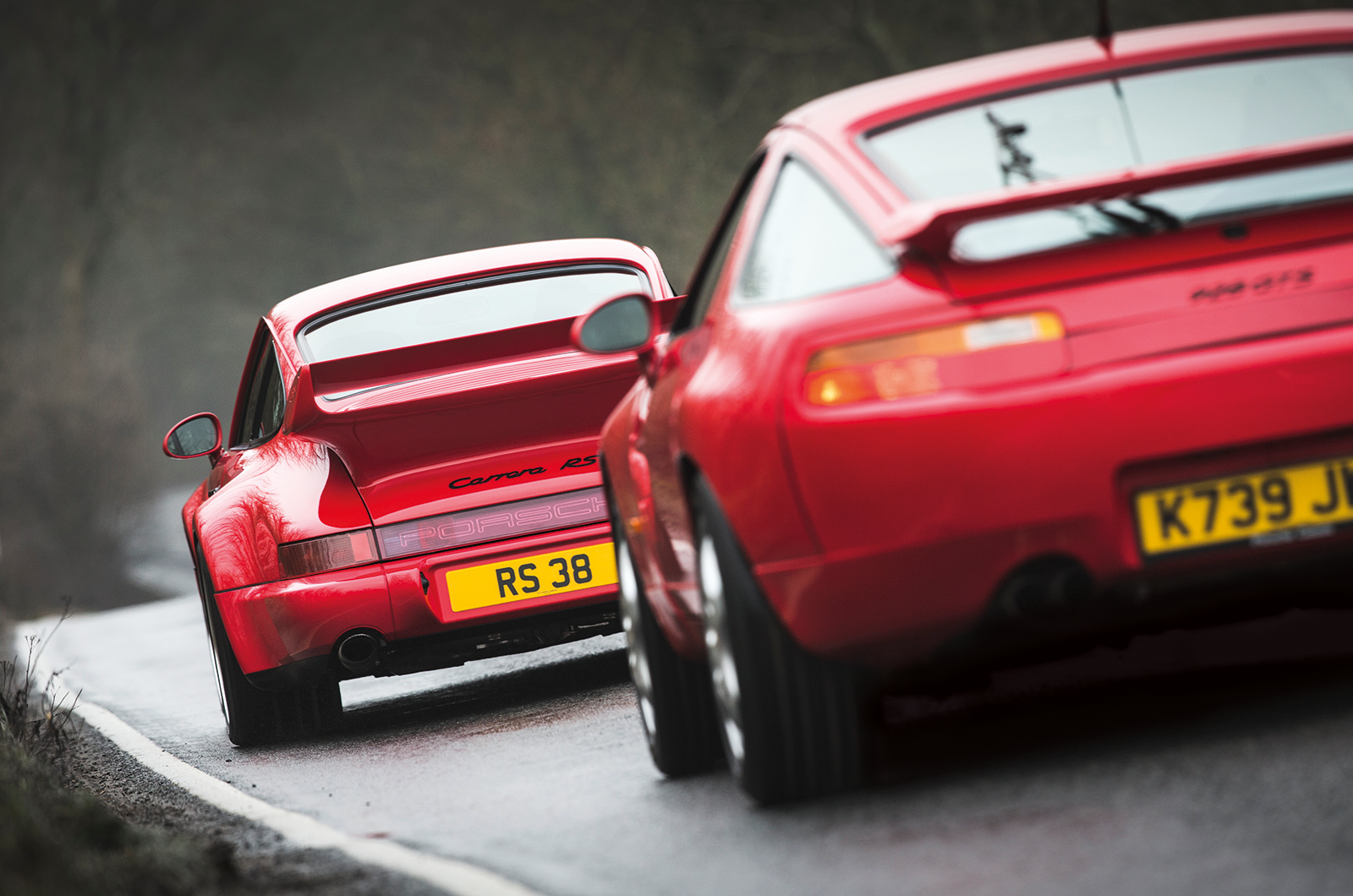 Classic & Sports Car – Porsche dream machines: 911 RS 3.8 vs 928 GTS