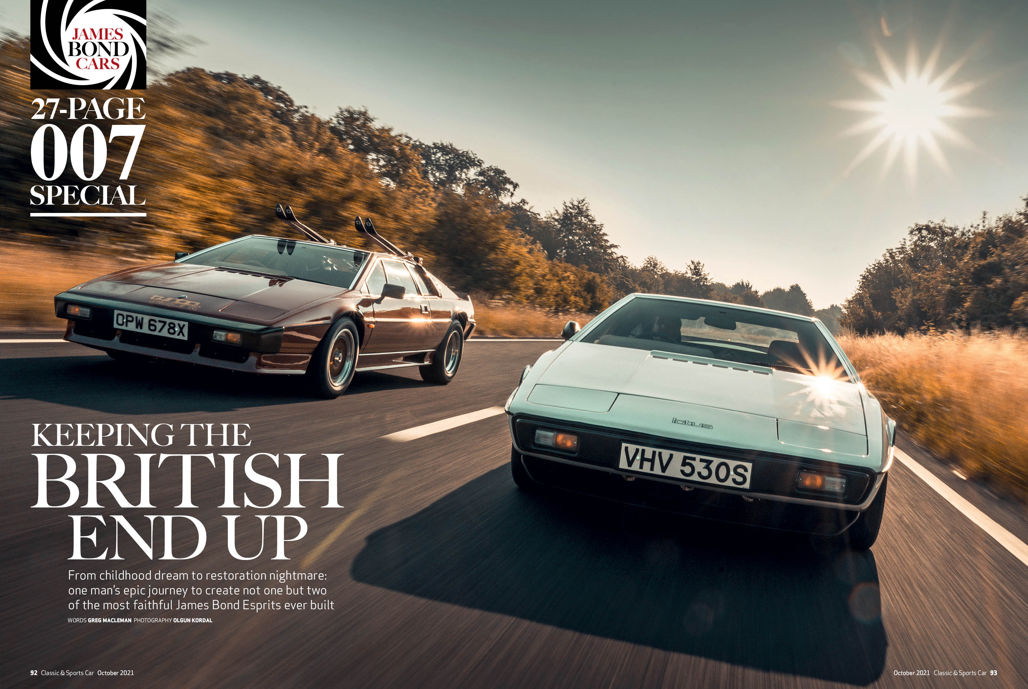 Classic & Sports Car – Greatest Bond cars: inside the October 2021 issue of C&SC