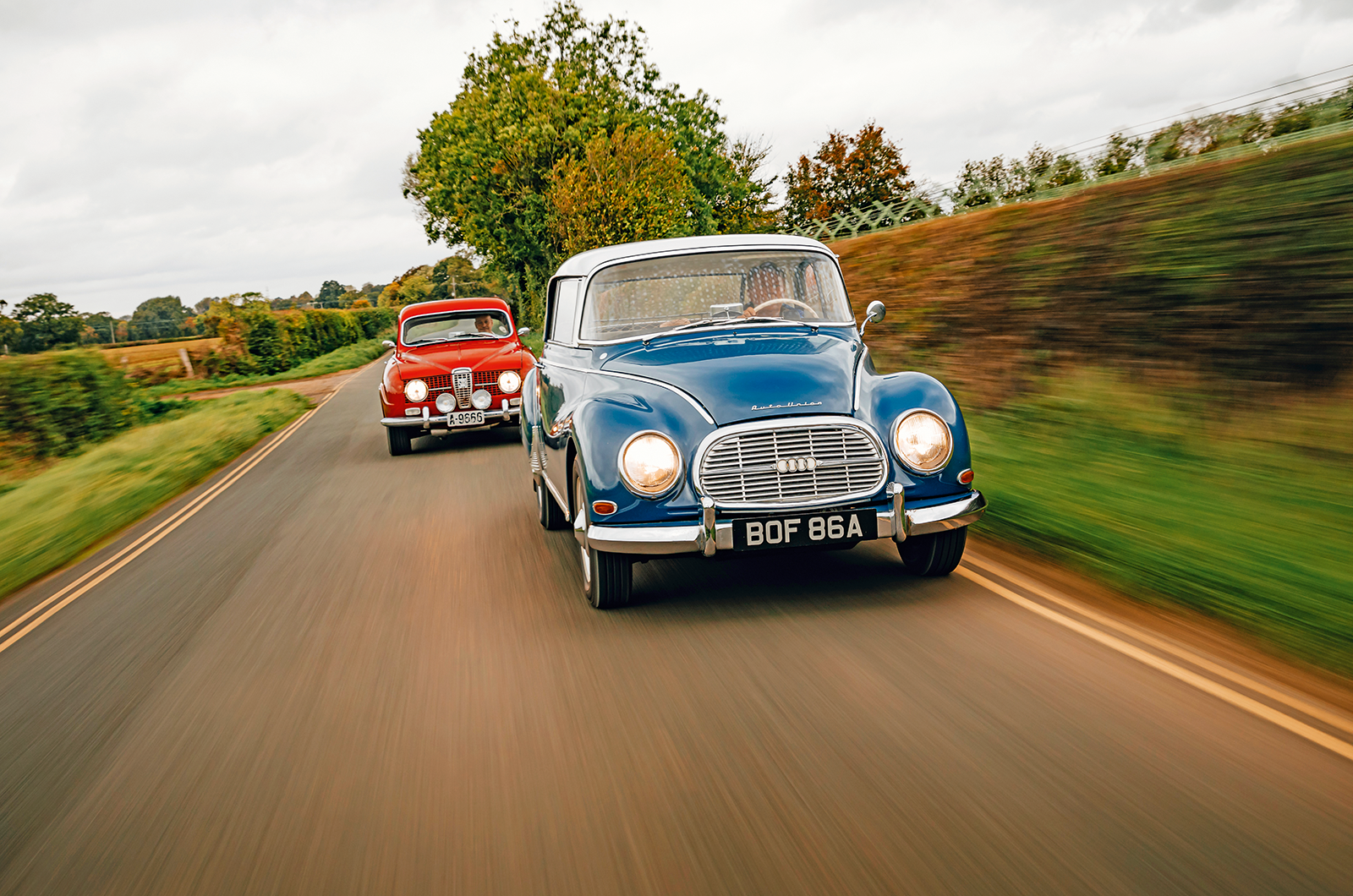 Classic & Sports Car – Compact quality: Neckar Europa vs Lancia Appia vs Auto Union 1000S vs Saab 96