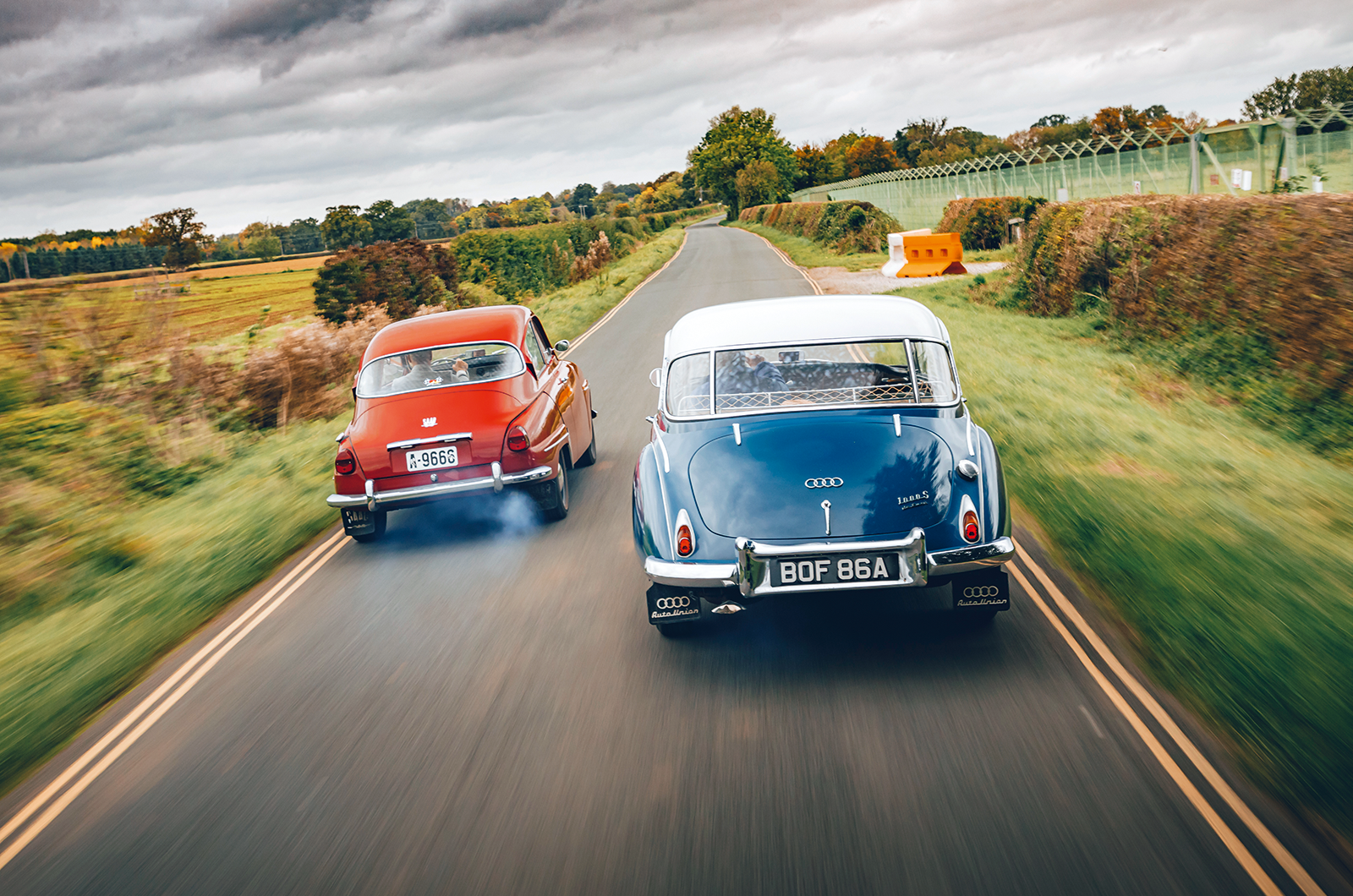 Classic & Sports Car – Compact quality: Neckar Europa vs Lancia Appia vs Auto Union 1000S vs Saab 96