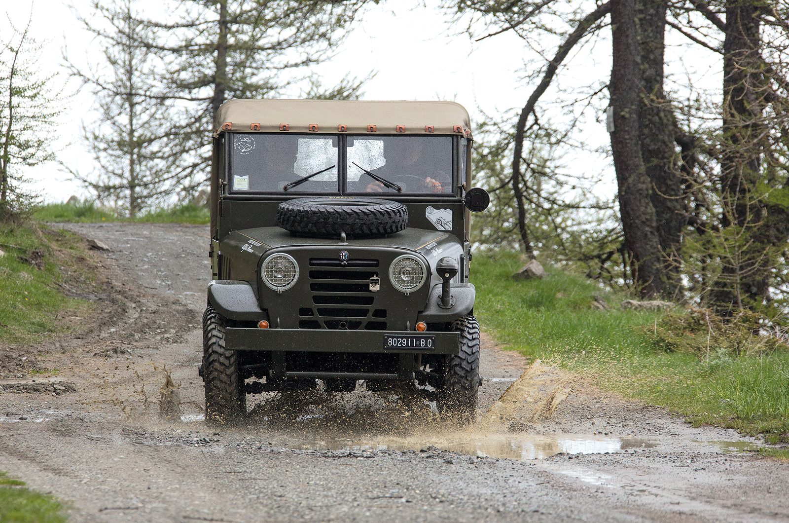 Classic & Sports Car – Alpine trial: Willys MB Jeep vs Alfa Romeo 1900M AR51 vs Fiat 1101 Campagnola