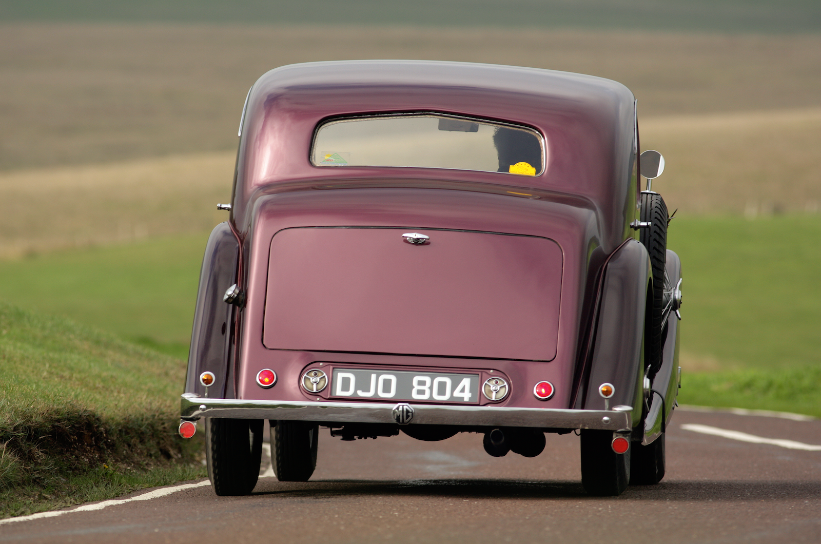 Classic & Sports Car - British Sporting Saloons - MG VA vs Riley 12/4 